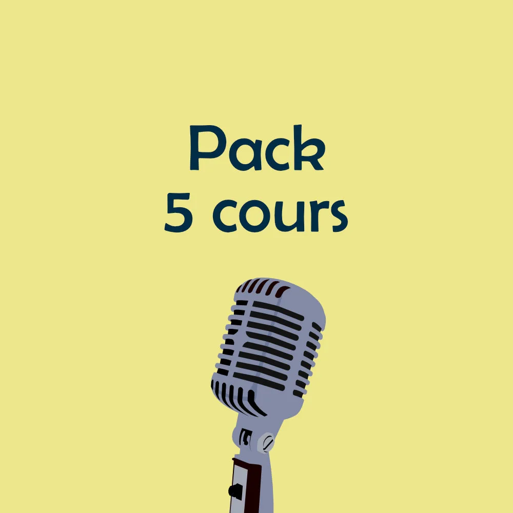 Voix/Chant : 5 cours